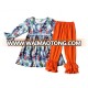 remake OEM Ruffle Outfit Wholesale Boutique Baby Clothes